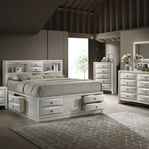 SETB4255 EMILY STORAGE WHITE BEDROOM