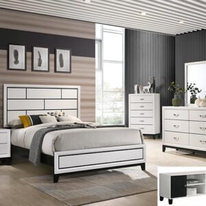 SETB4610 AKERSON CHALK BEDROOM GROUP
