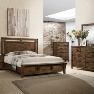 SETB4810 CURTIS PANEL BED GROUP