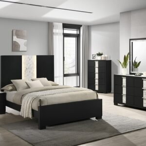 SETB6835 RANGLEY BLACK BEDROOM GROUP
