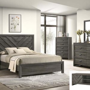SETB9335 VALOR BEDROOM GROUP GREY